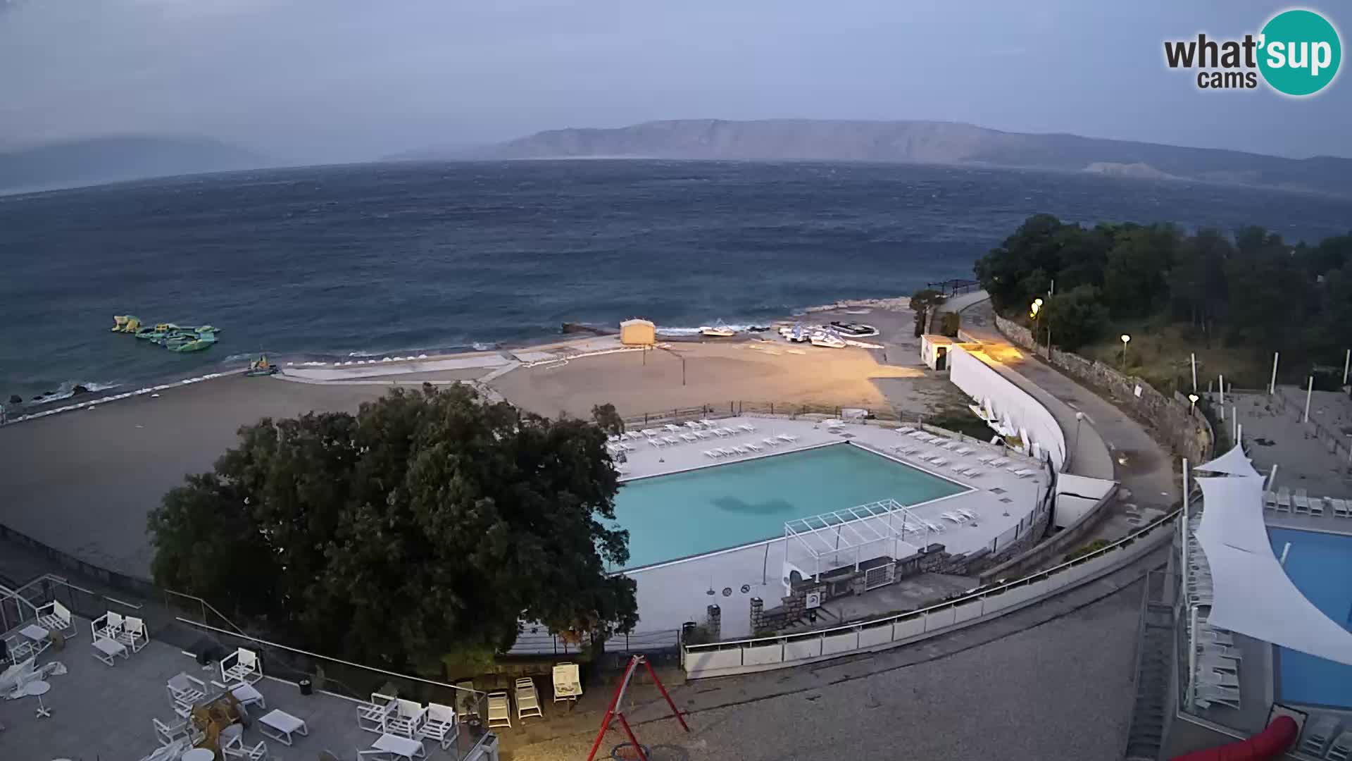 Webcam – Novi Vinodolski – playa