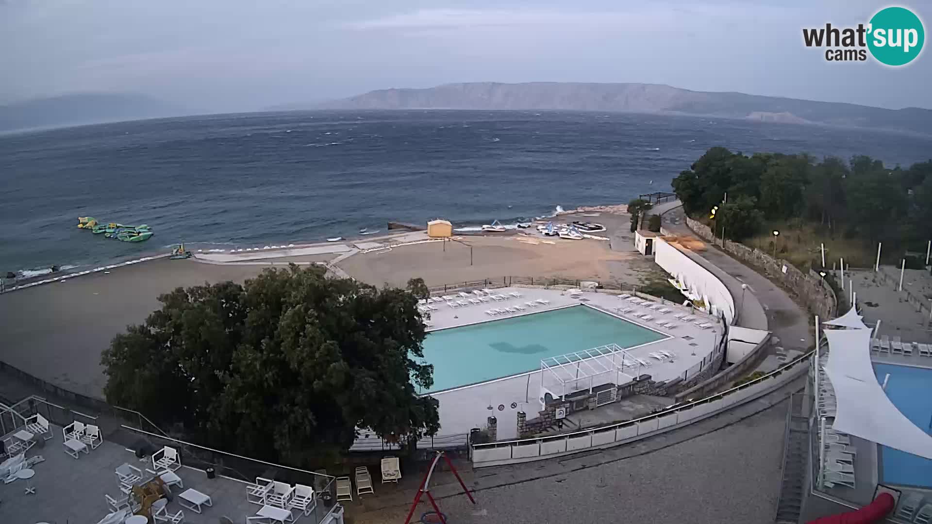 Webcam – Novi Vinodolski – plage