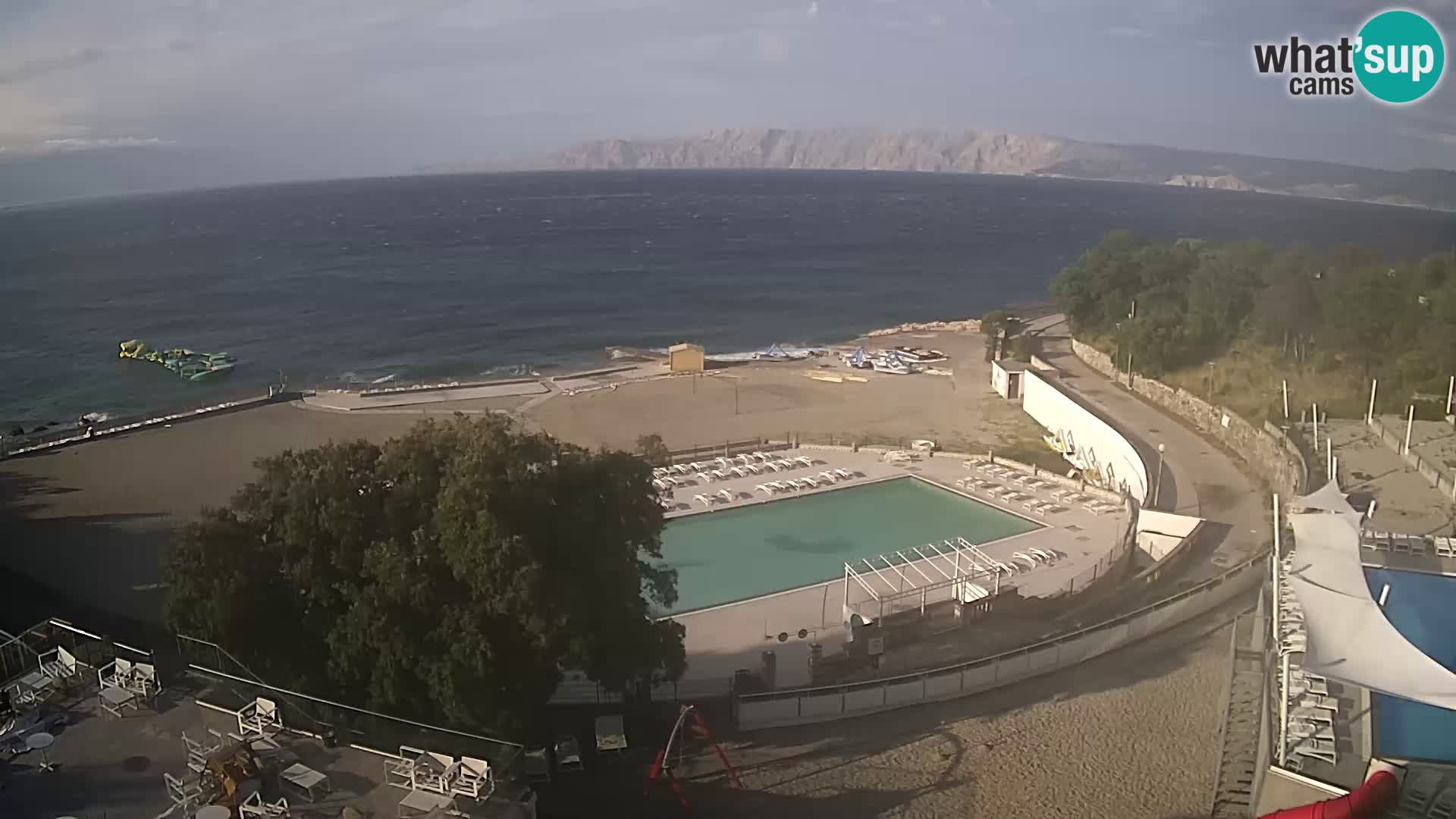 Webcam – Novi Vinodolski – plage