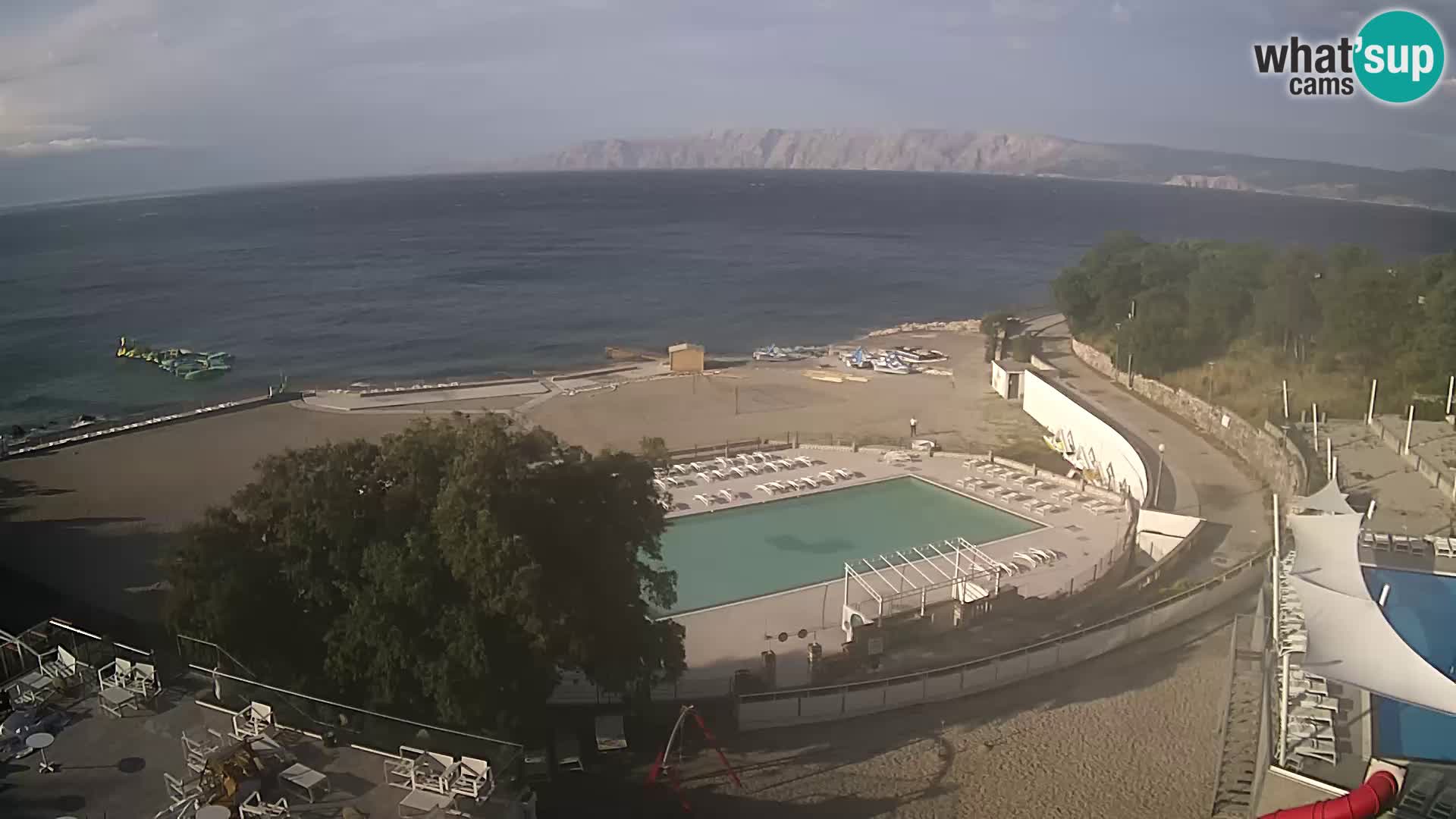 Webcam – Novi Vinodolski – strand