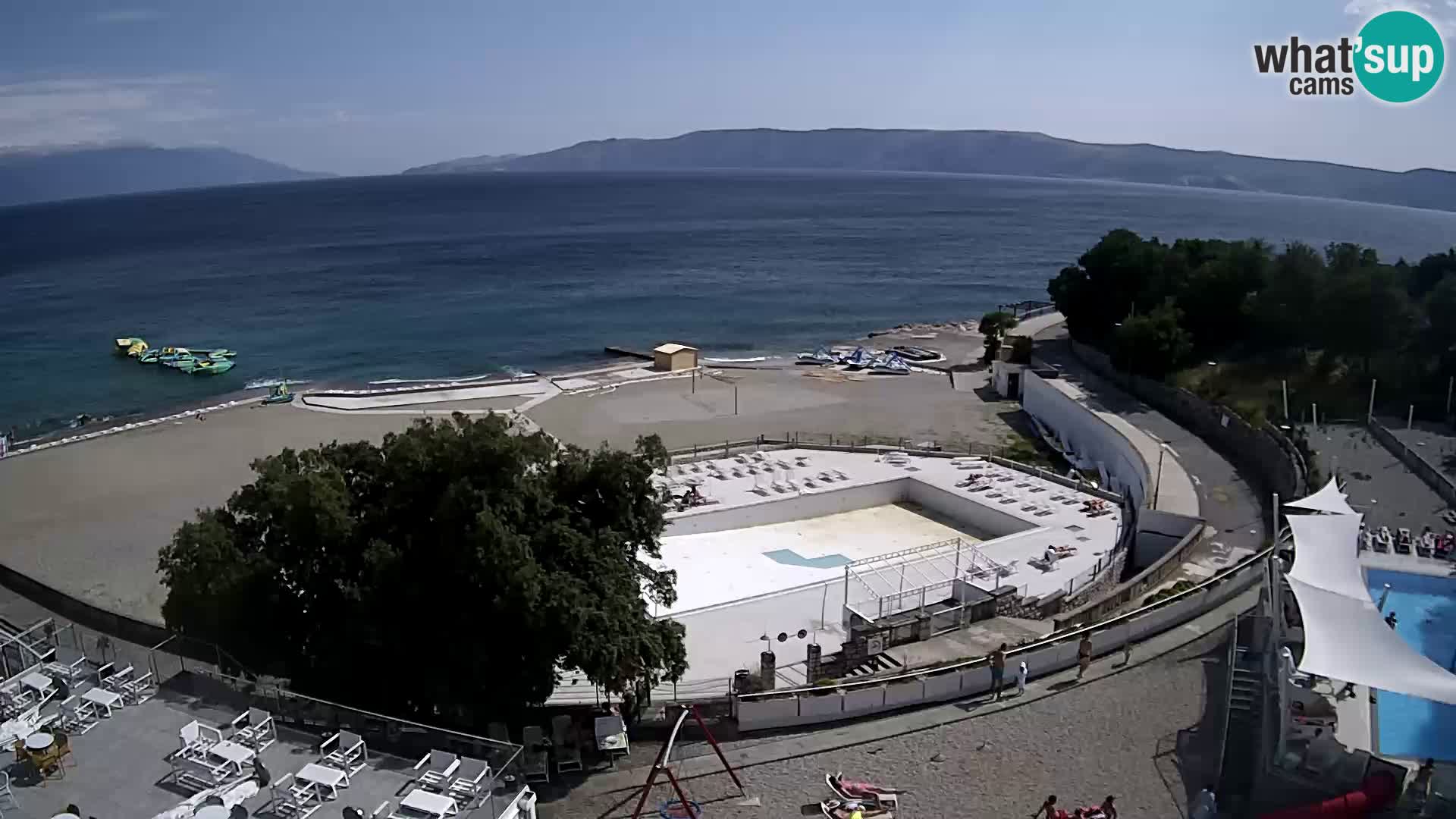Webcam – Novi Vinodolski – strand