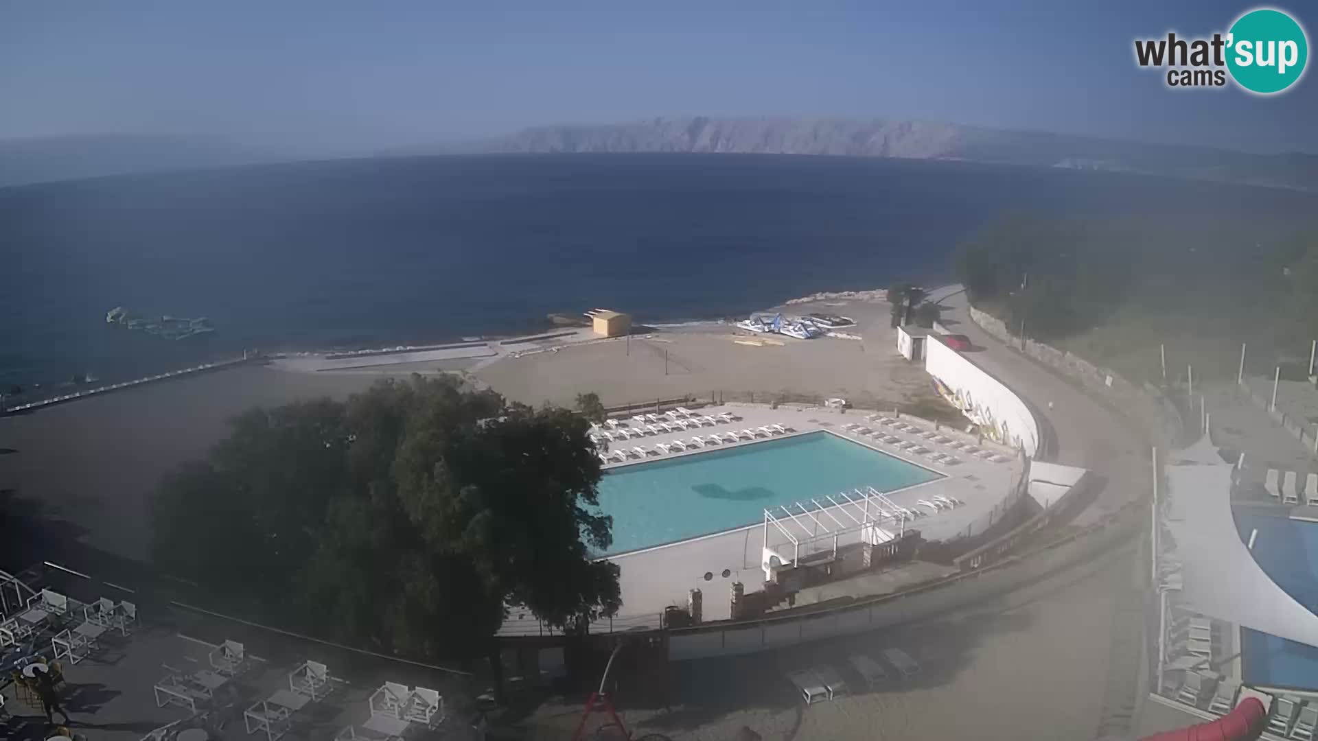 Webcam – Novi Vinodolski – strand