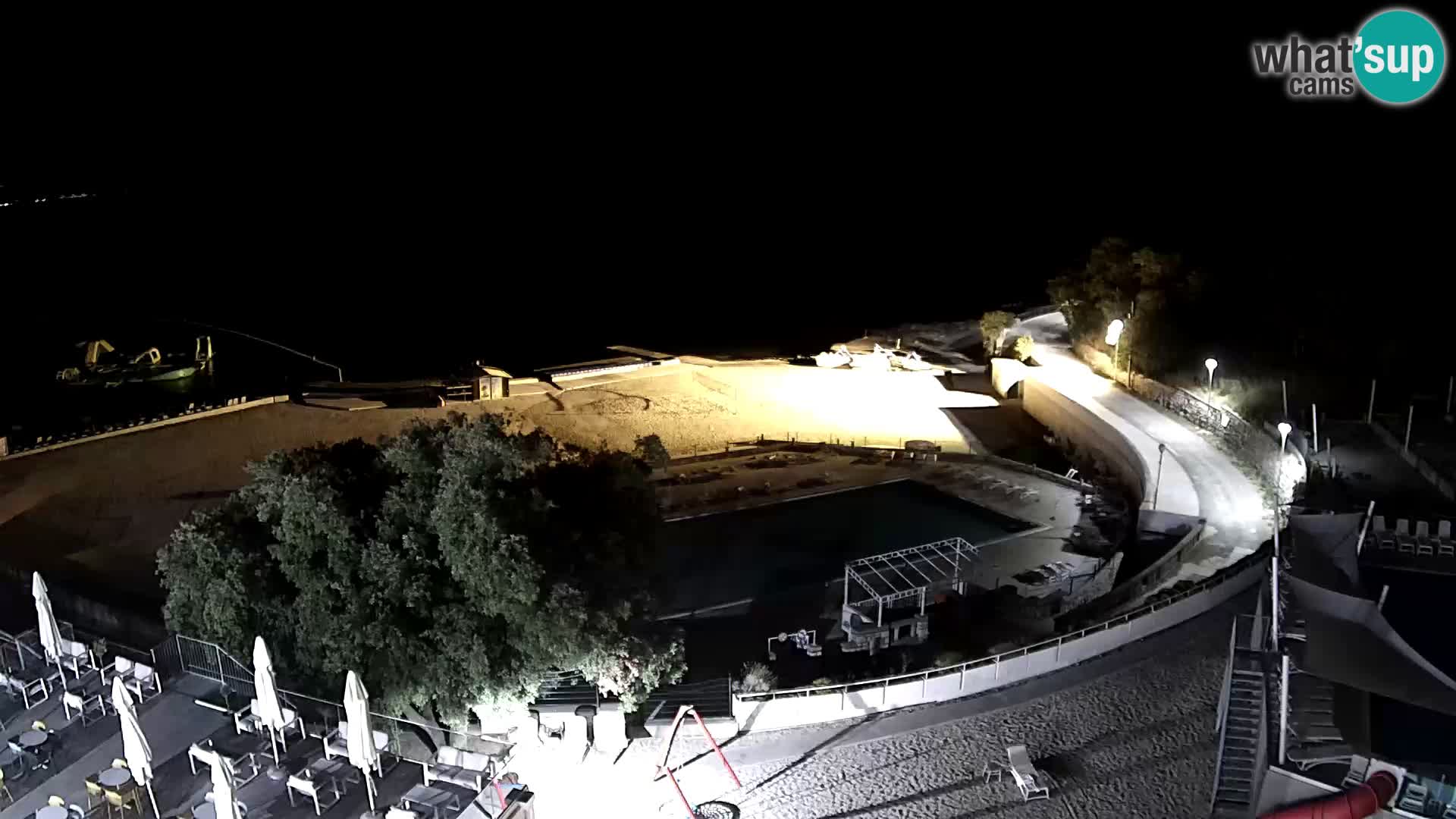 Splenta kamera – Novi Vinodolski – plaža