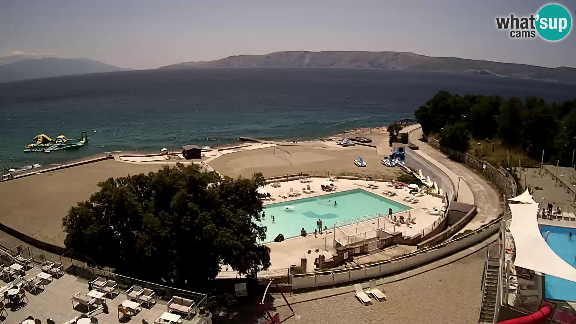 Novi Vinodolski – Beach – webcam live