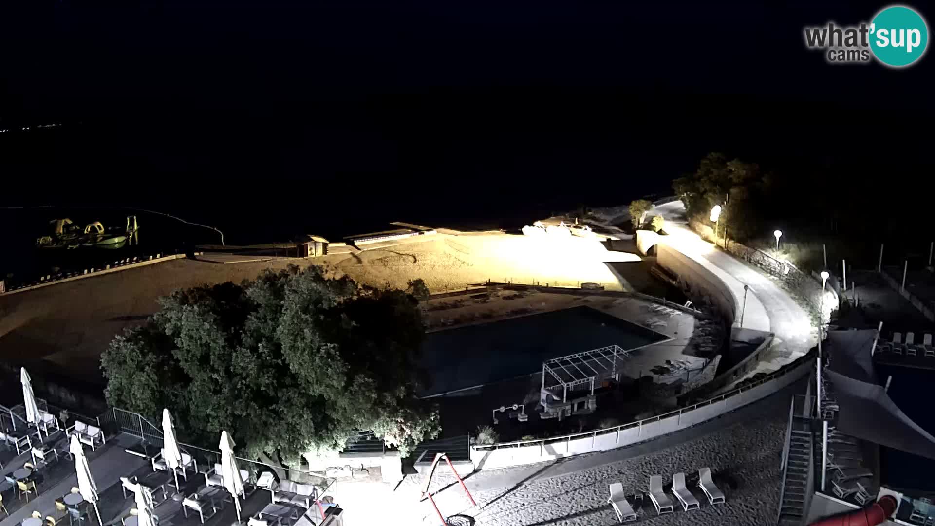 Splenta kamera – Novi Vinodolski – plaža