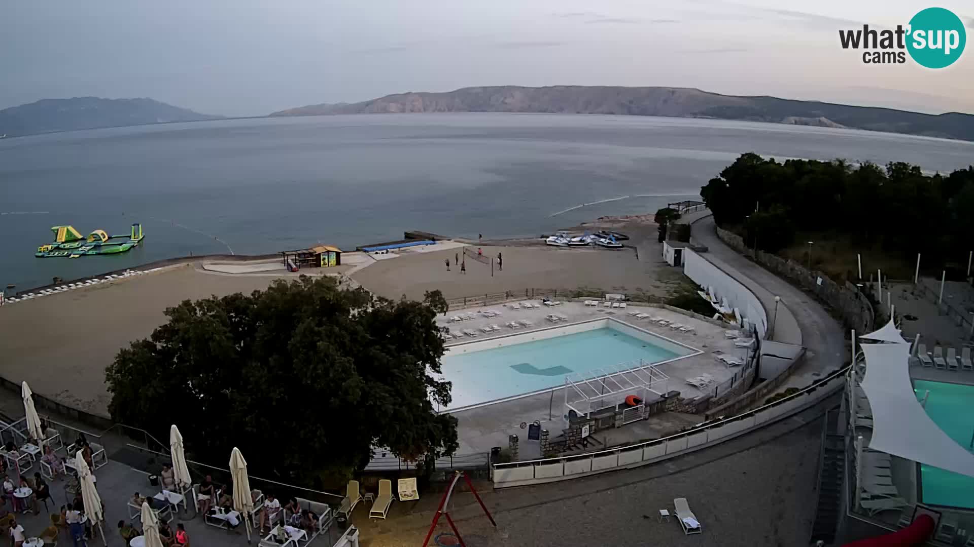 Webcam – Novi Vinodolski – strand