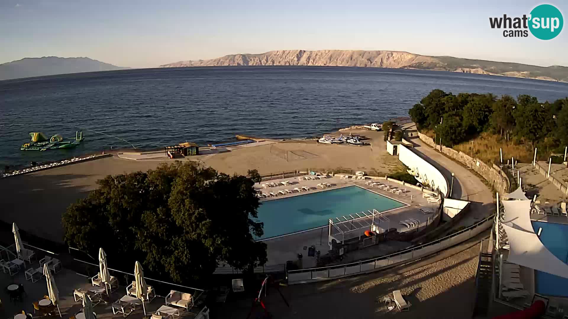 Webcam – Novi Vinodolski – strand
