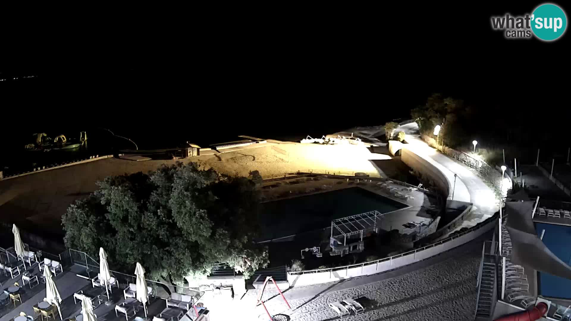 Webcam – Novi Vinodolski – strand