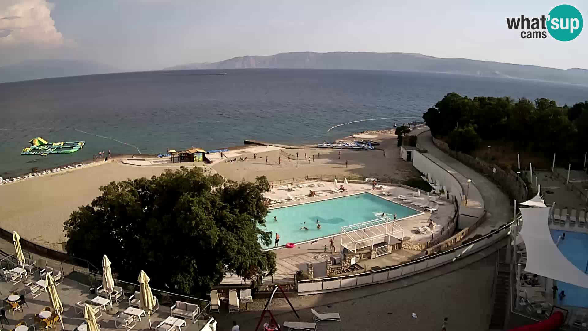Webcam – Novi Vinodolski – strand