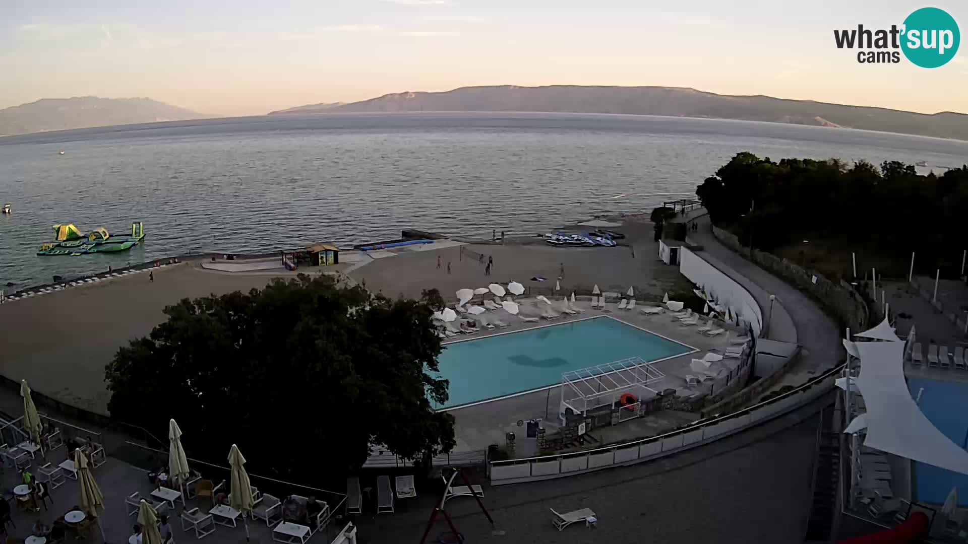 Web kamera – Novi Vinodolski – plaža