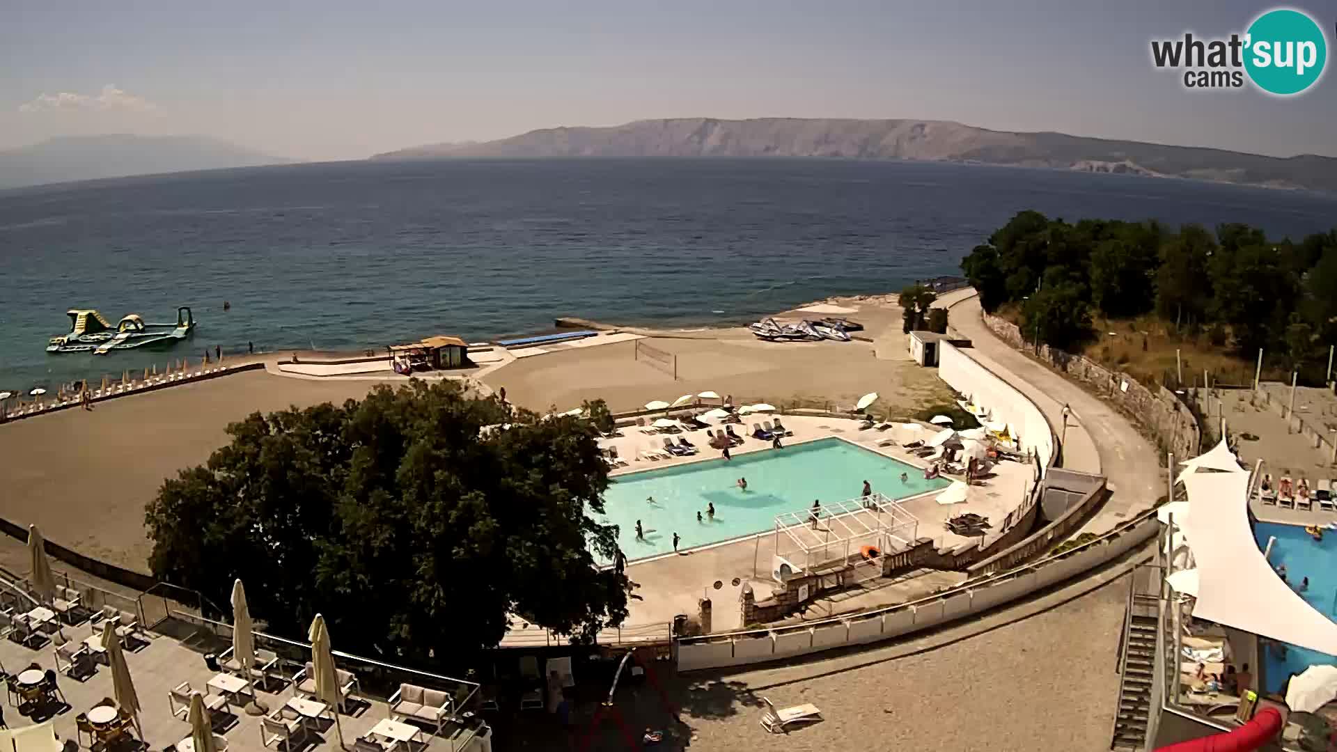 Webcam – Novi Vinodolski – plage