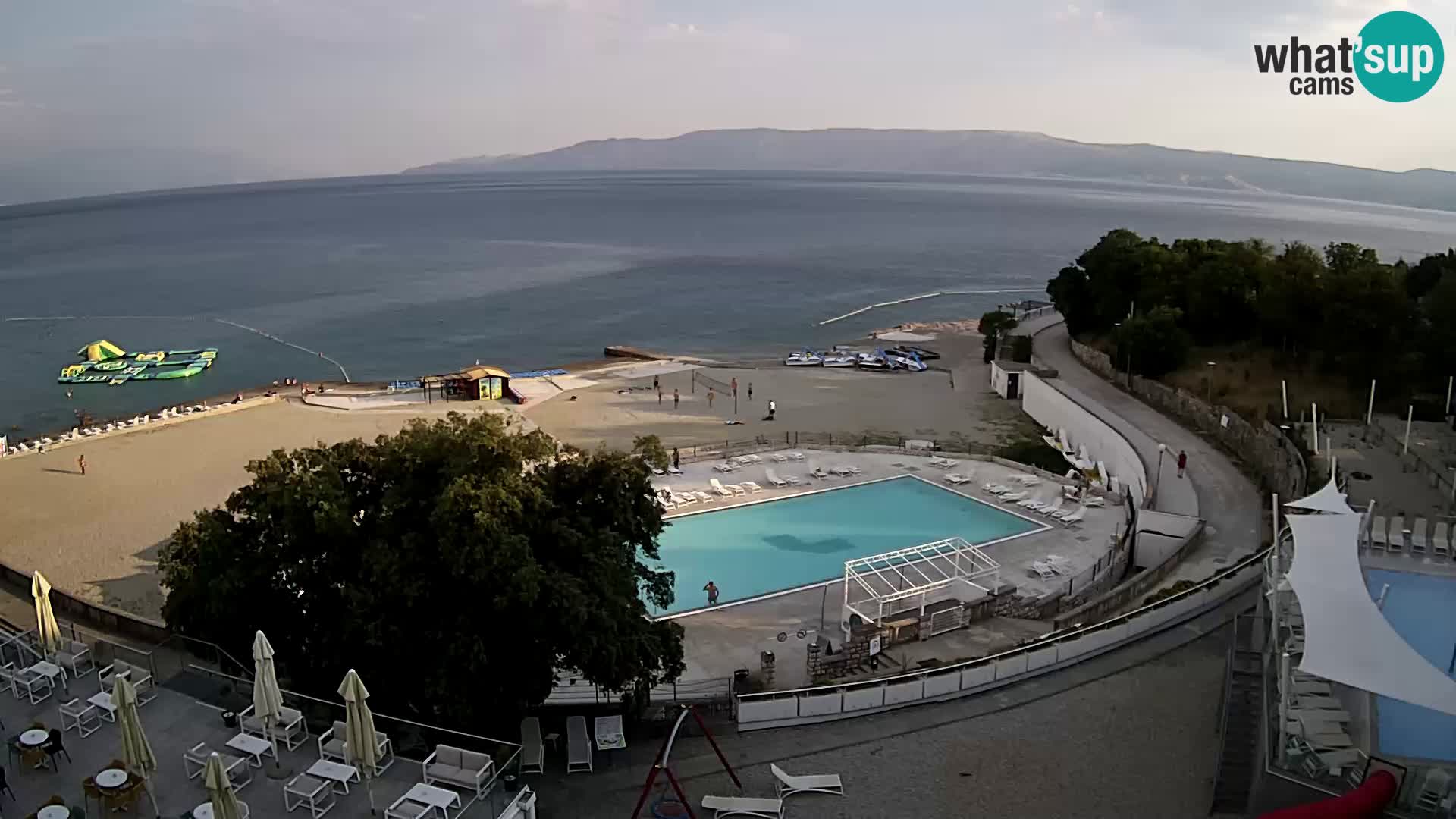 Webcam – Novi Vinodolski – strand