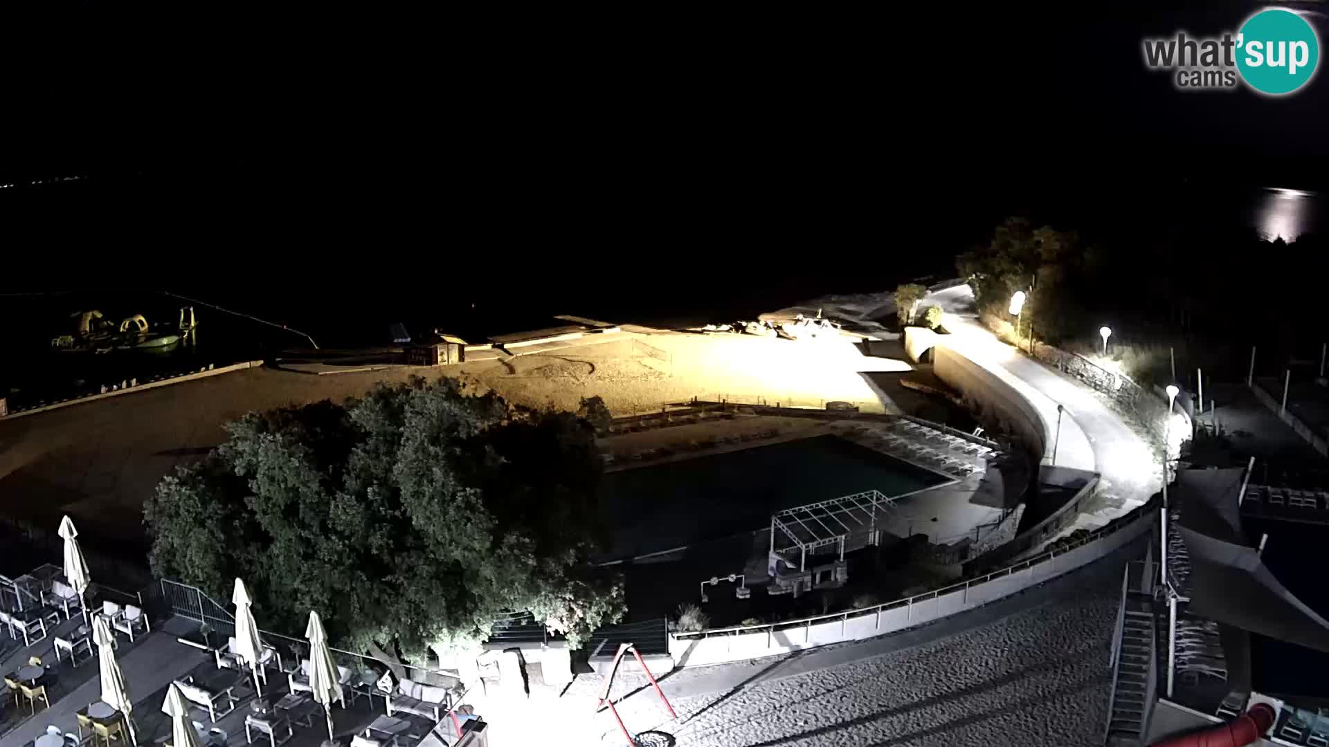 Webcam – Novi Vinodolski – plage