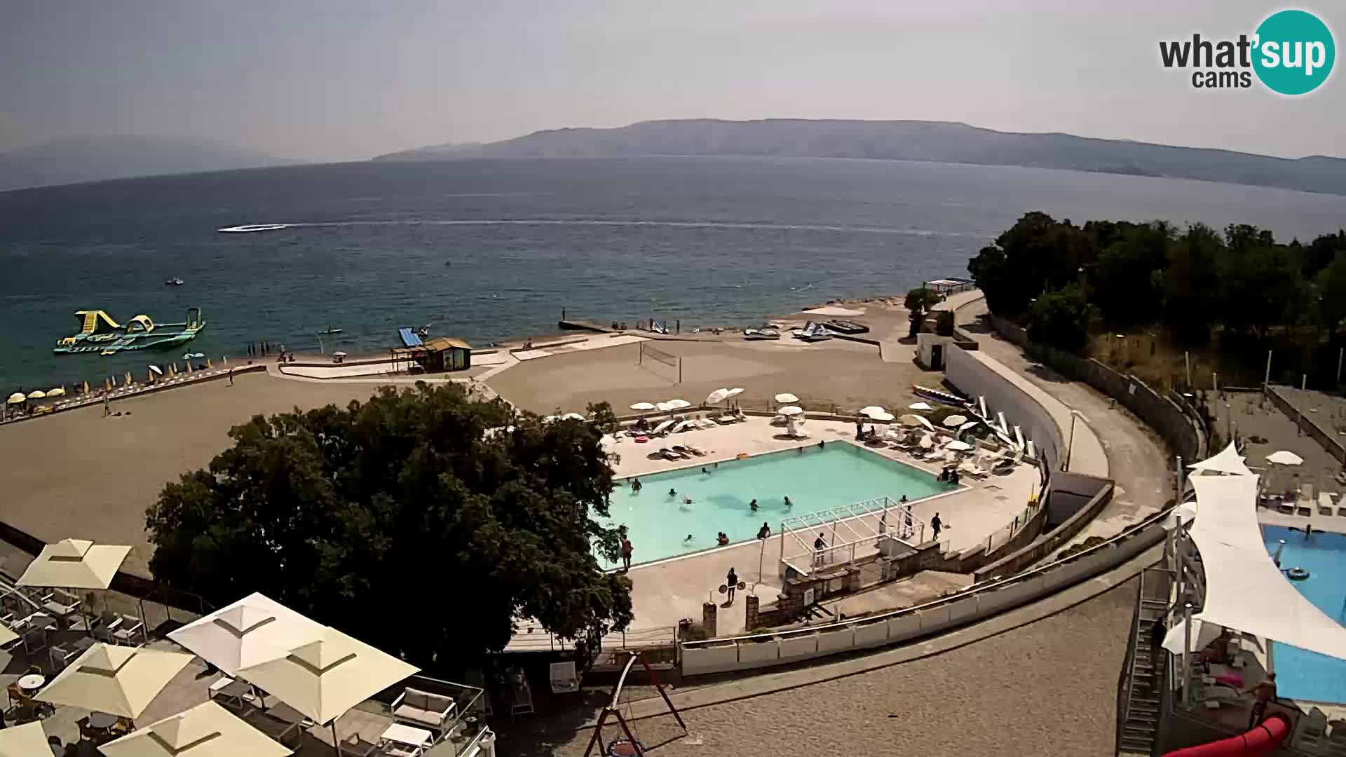 Webcam – Novi Vinodolski – plage