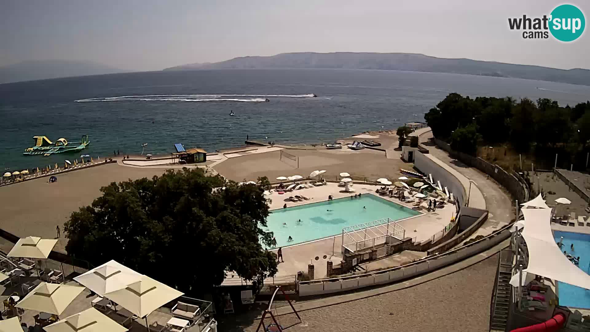 Webcam – Novi Vinodolski – plage