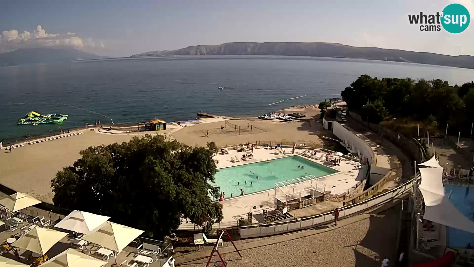 Webcam – Novi Vinodolski – strand