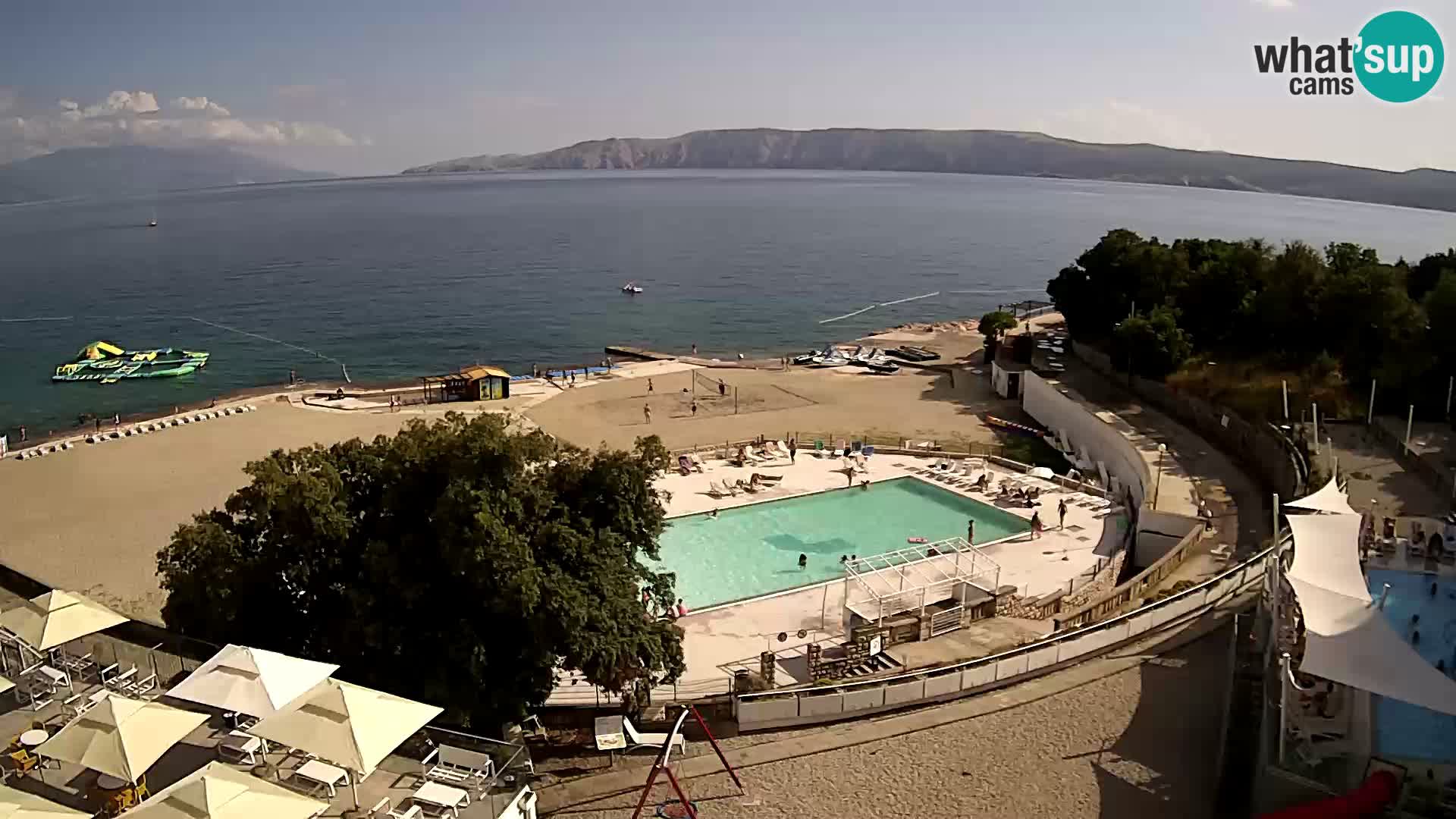 Webcam – Novi Vinodolski – strand