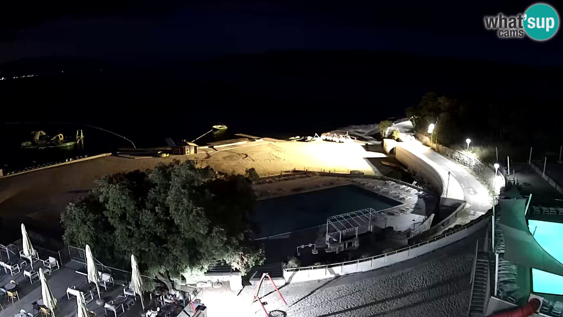 Webcam – Novi Vinodolski – strand