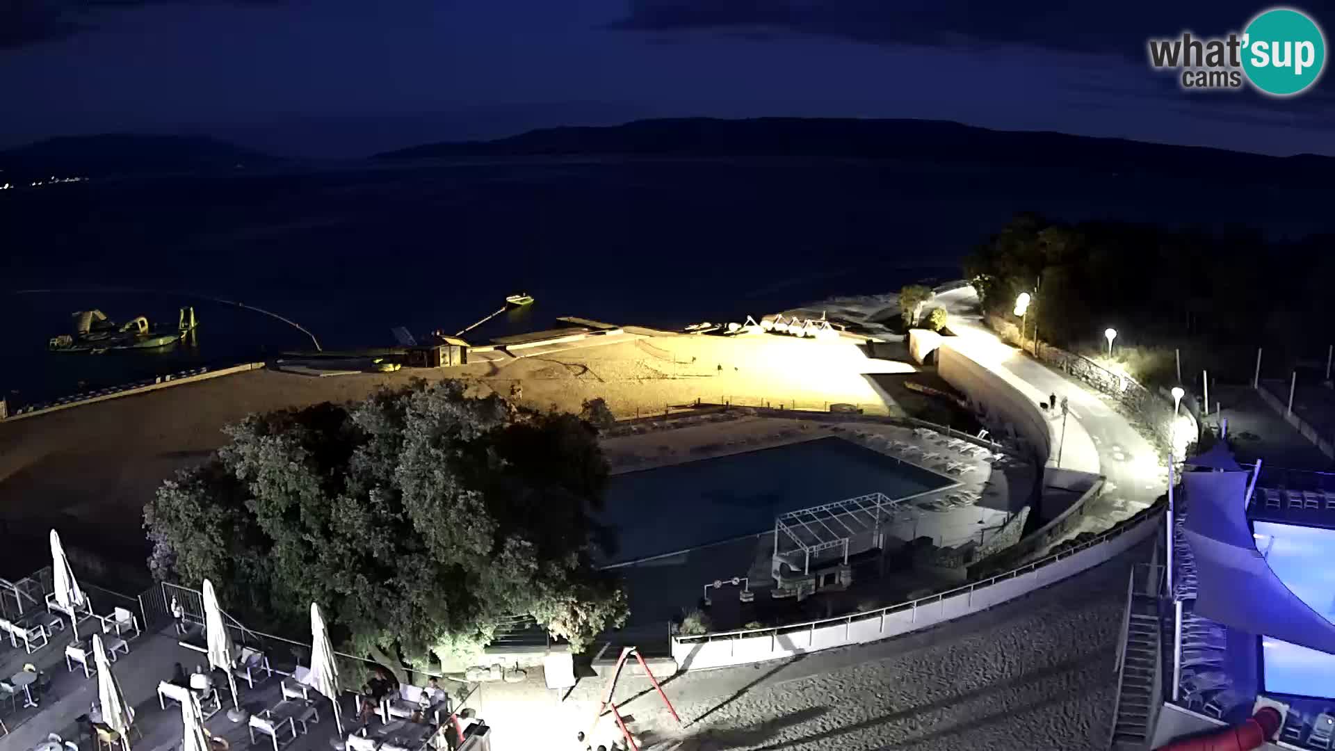 Webcam – Novi Vinodolski – playa