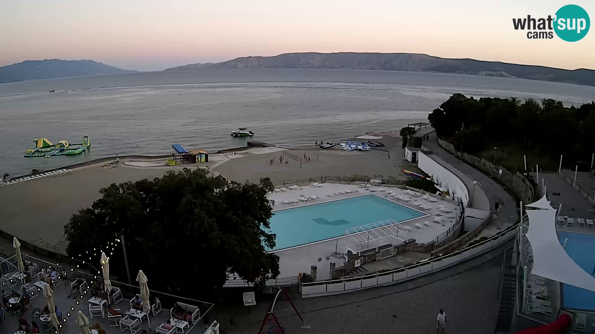 Webcam – Novi Vinodolski – plage