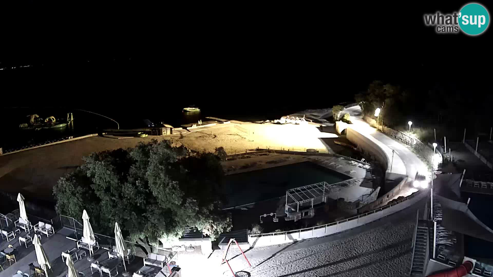 Webcam – Novi Vinodolski – strand