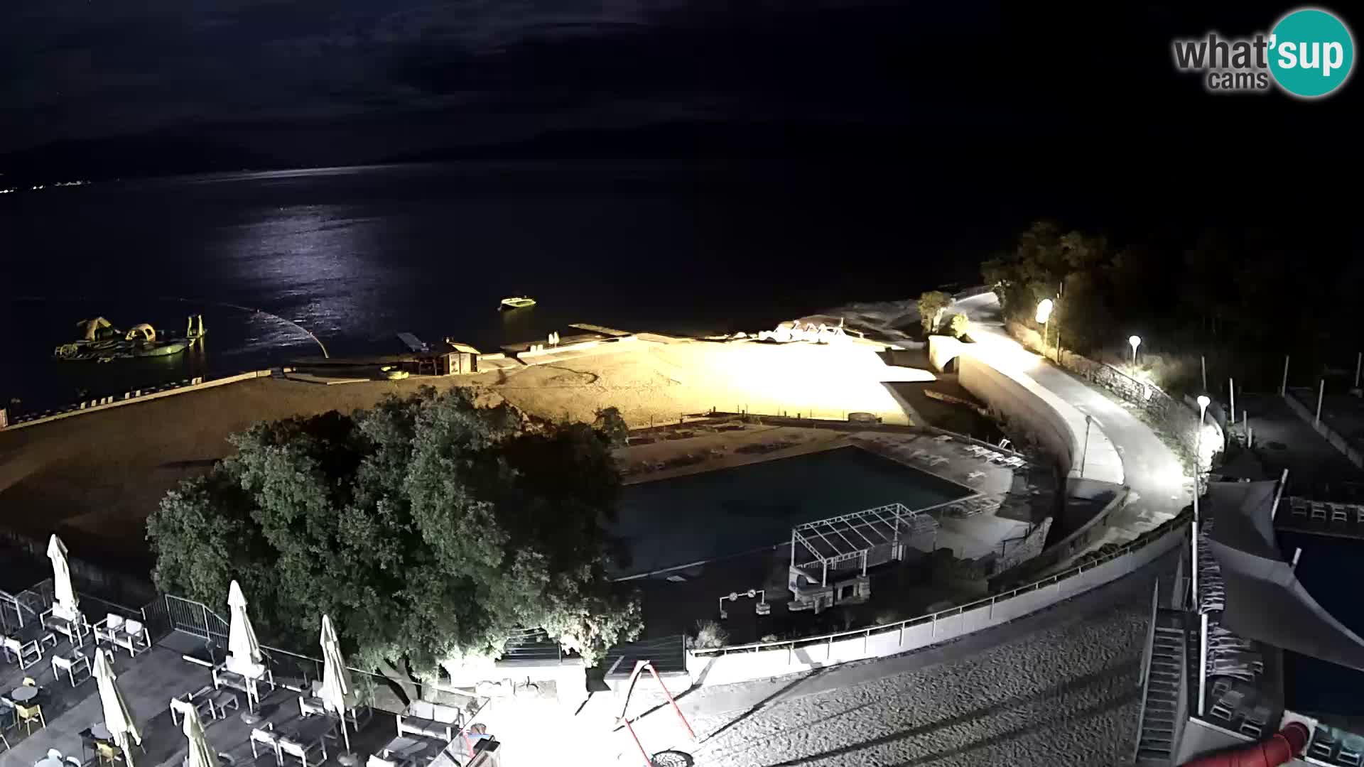 Webcam – Novi Vinodolski – plage