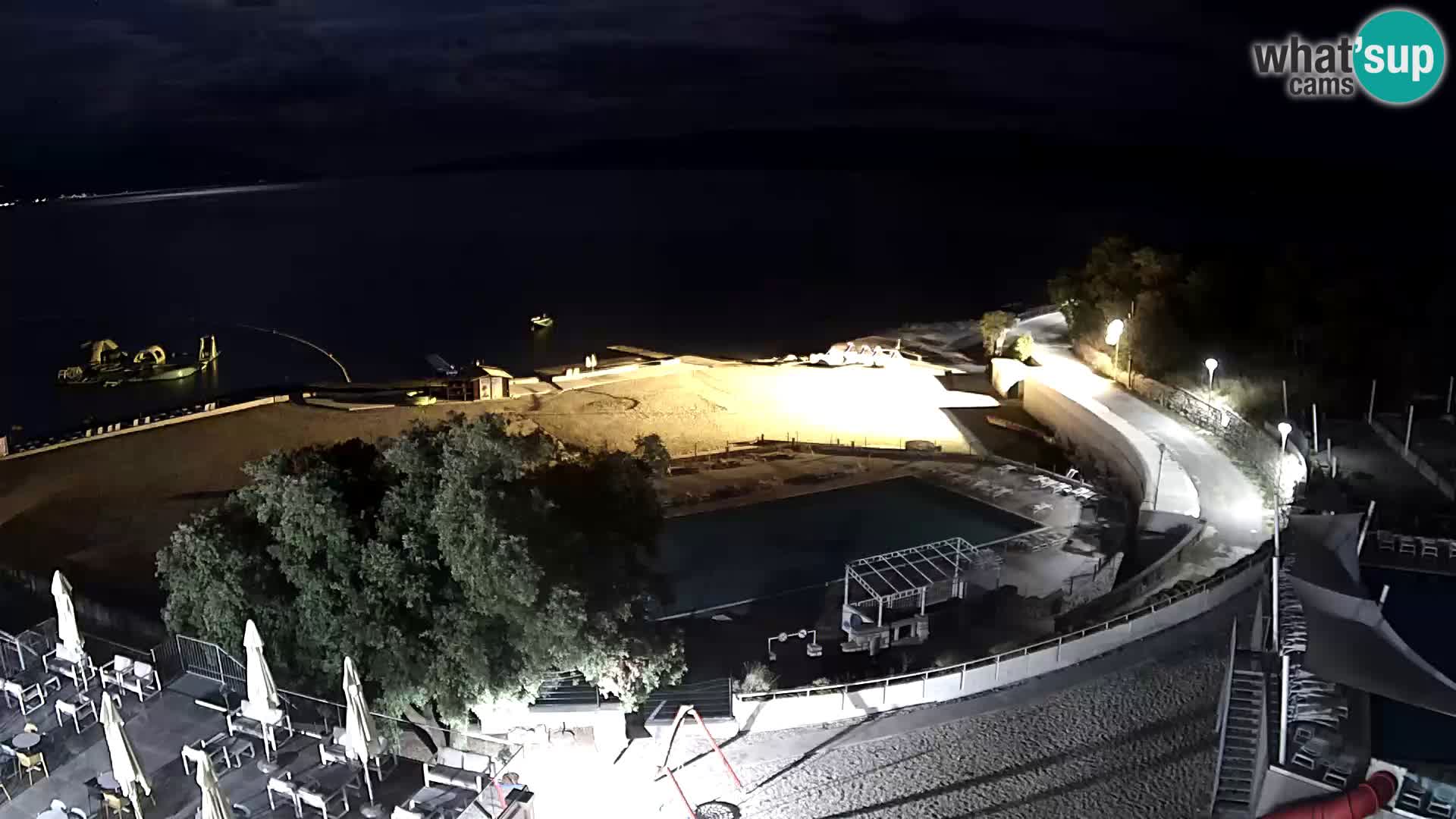 Web kamera – Novi Vinodolski – plaža
