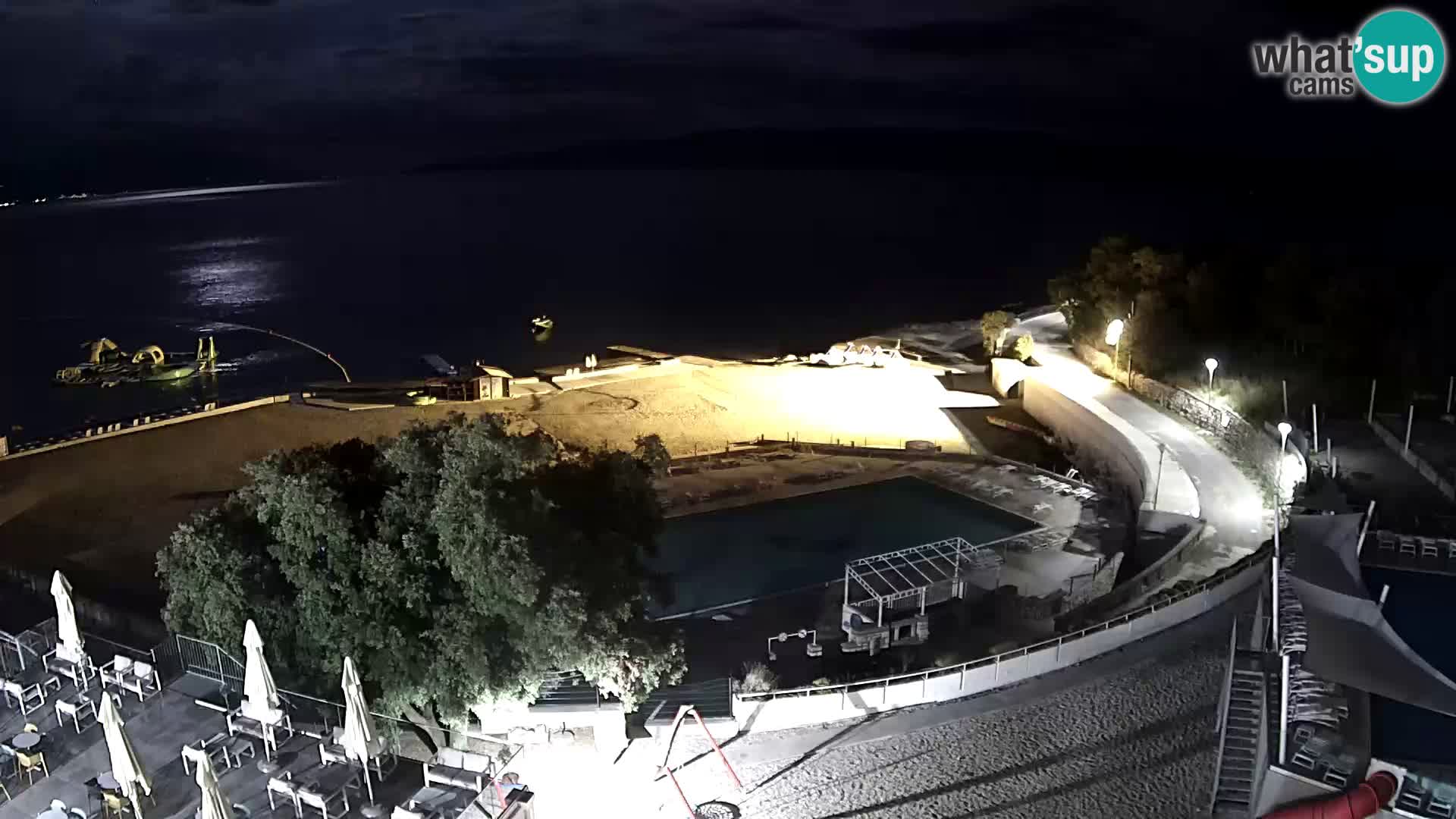 Webcam – Novi Vinodolski – strand