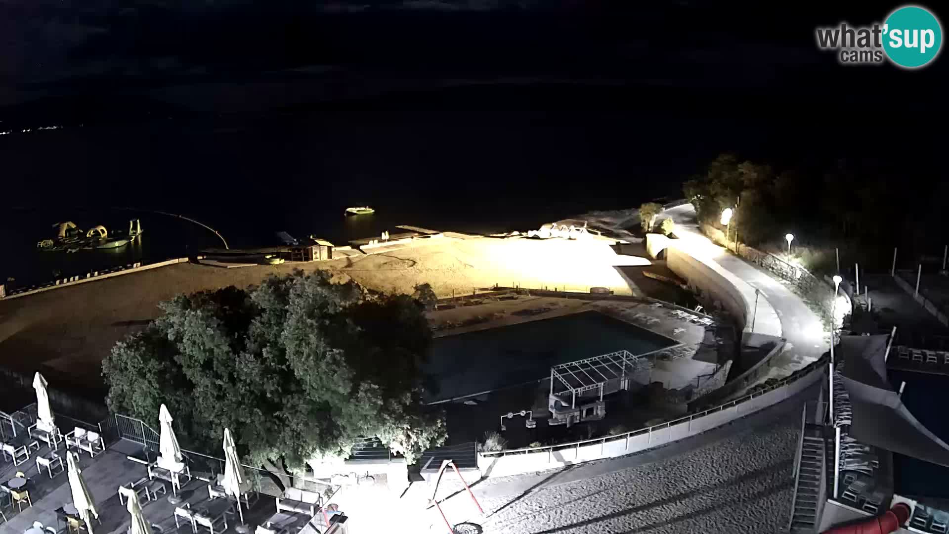 Webcam – Novi Vinodolski – plage