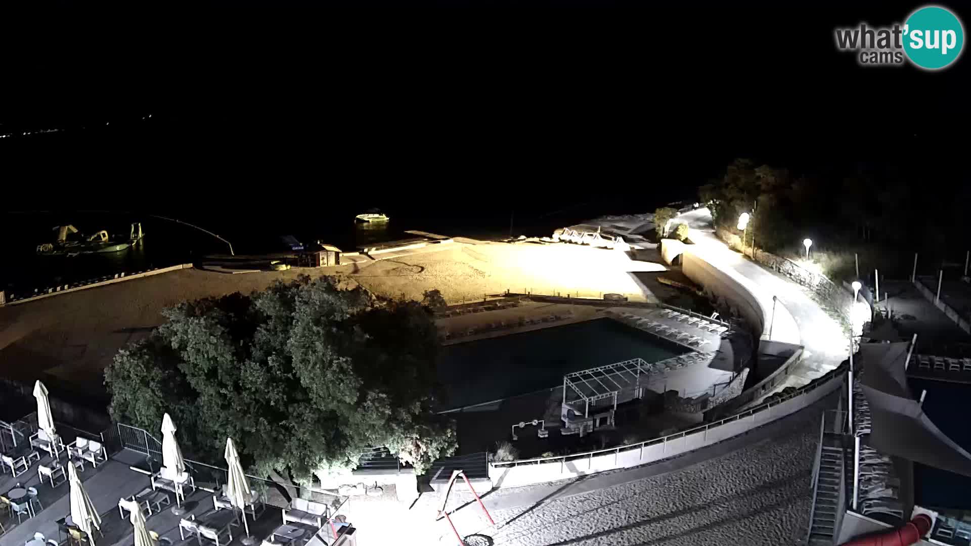 Webcam – Novi Vinodolski – strand