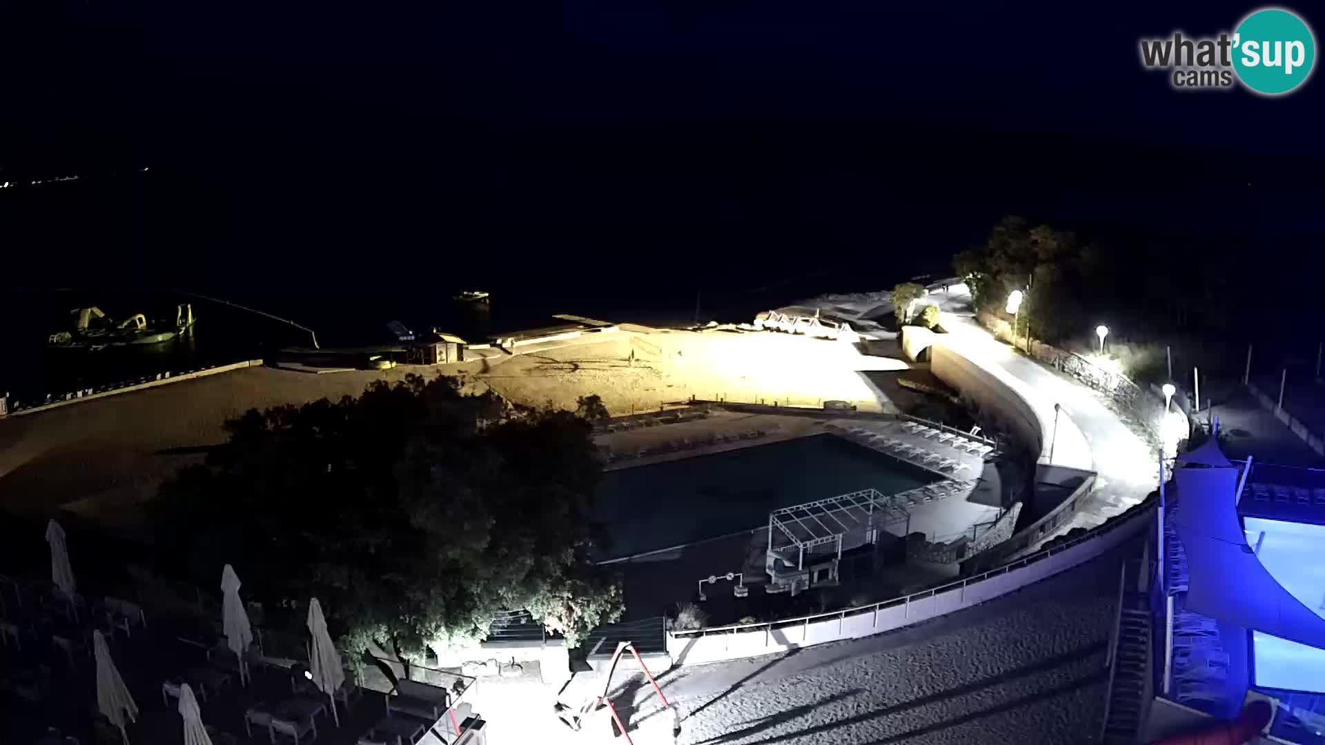 Webcam – Novi Vinodolski – plage