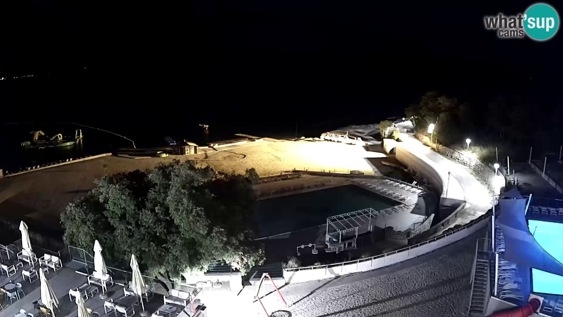 Webcam – Novi Vinodolski – plage