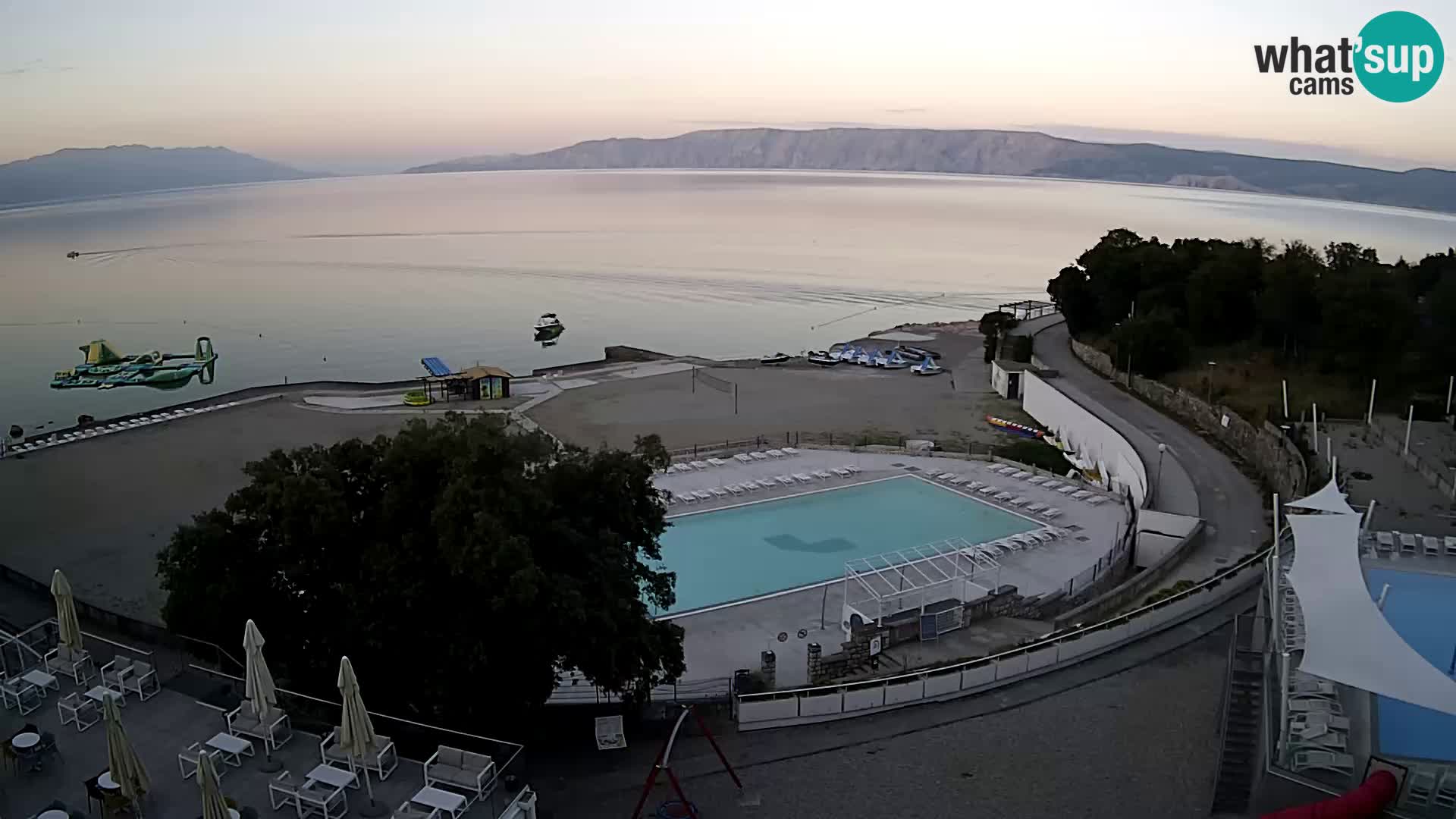 Webcam – Novi Vinodolski – strand