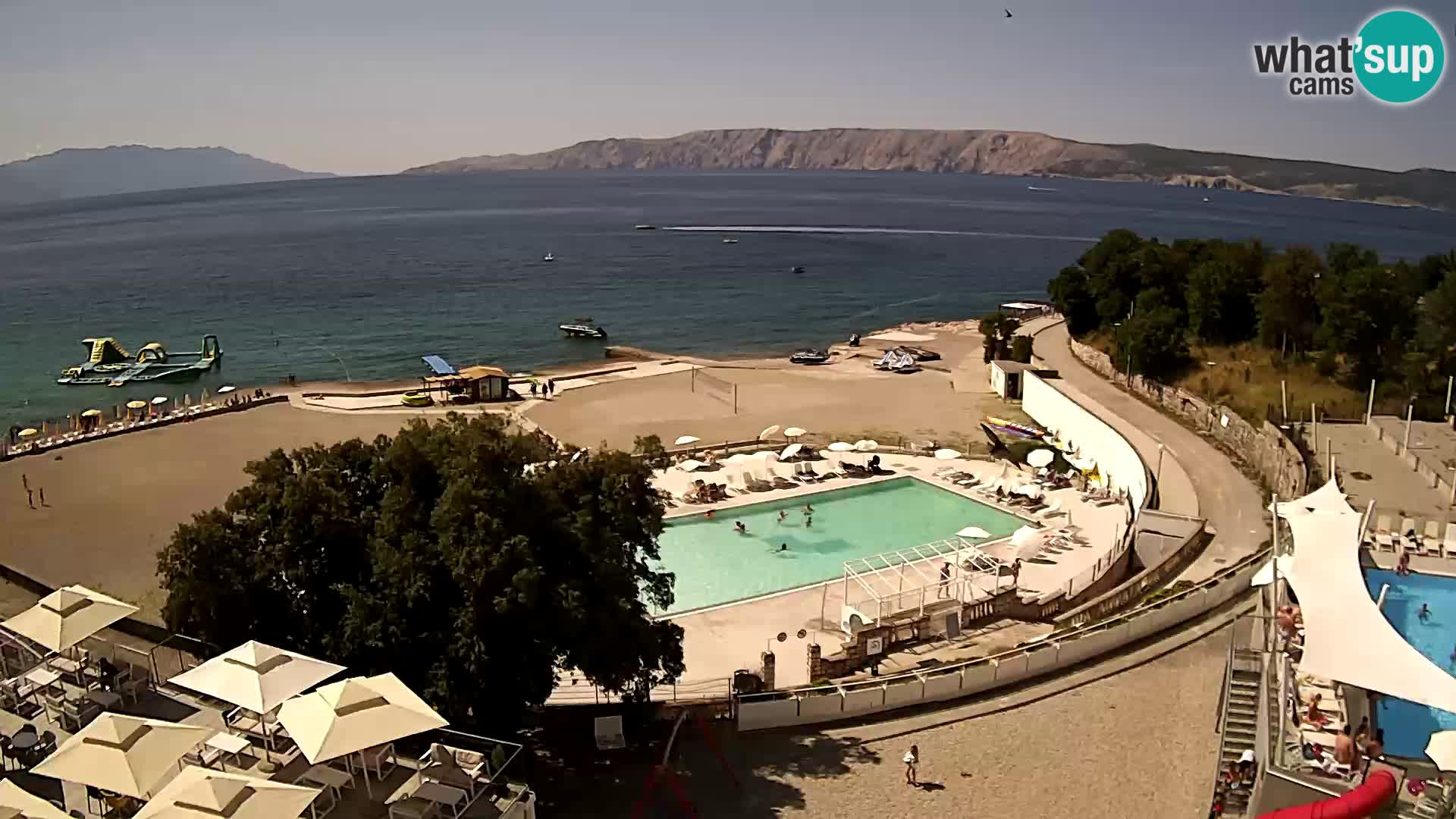 Webcam – Novi Vinodolski – plage