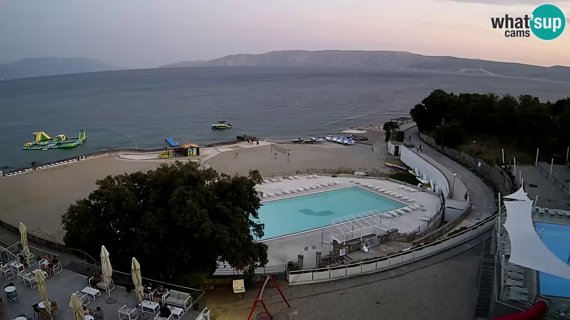 Webcam – Novi Vinodolski – strand