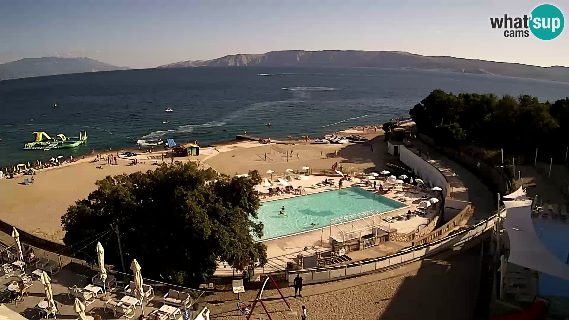 Webcam – Novi Vinodolski – strand