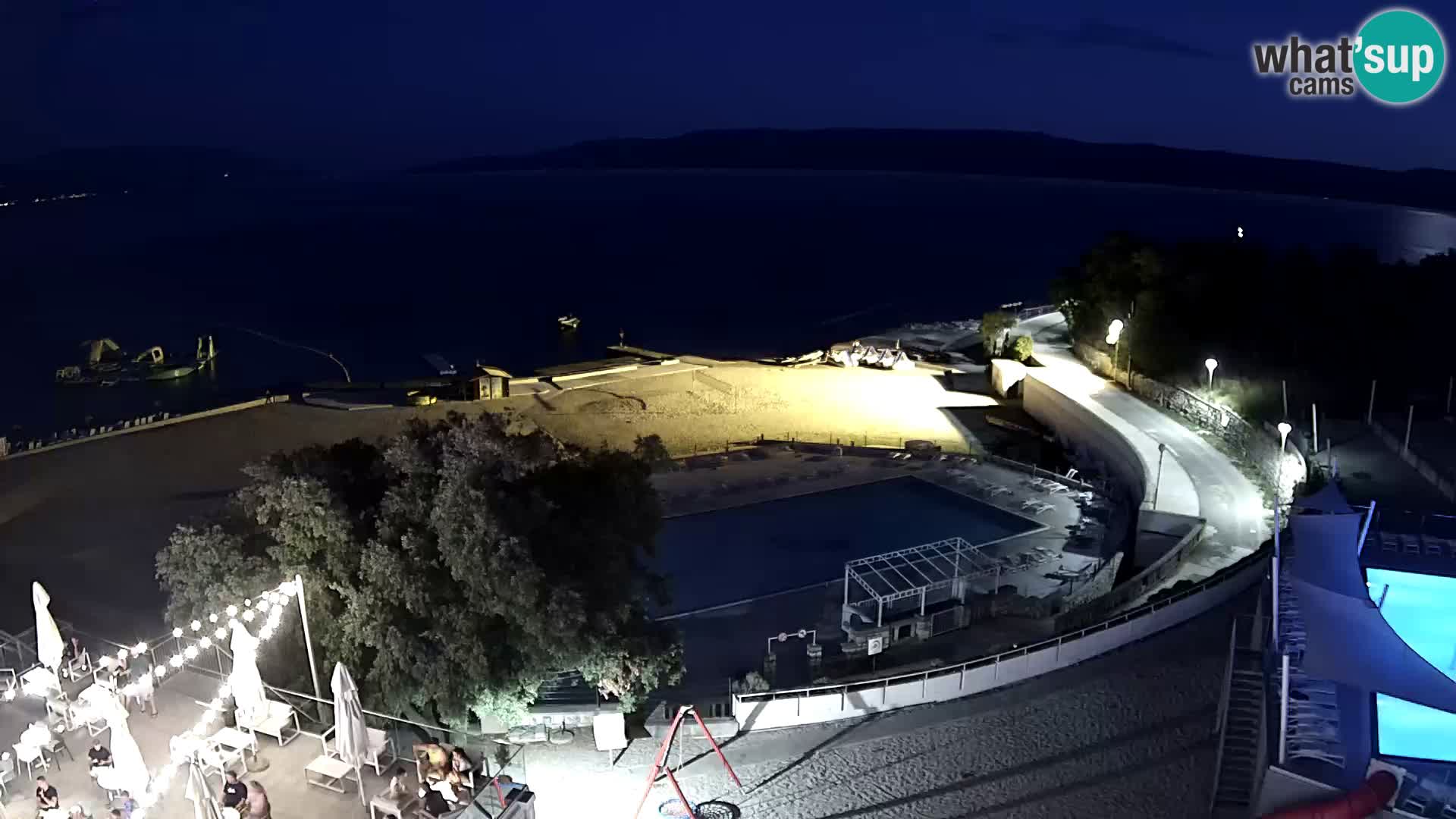 Splenta kamera – Novi Vinodolski – plaža