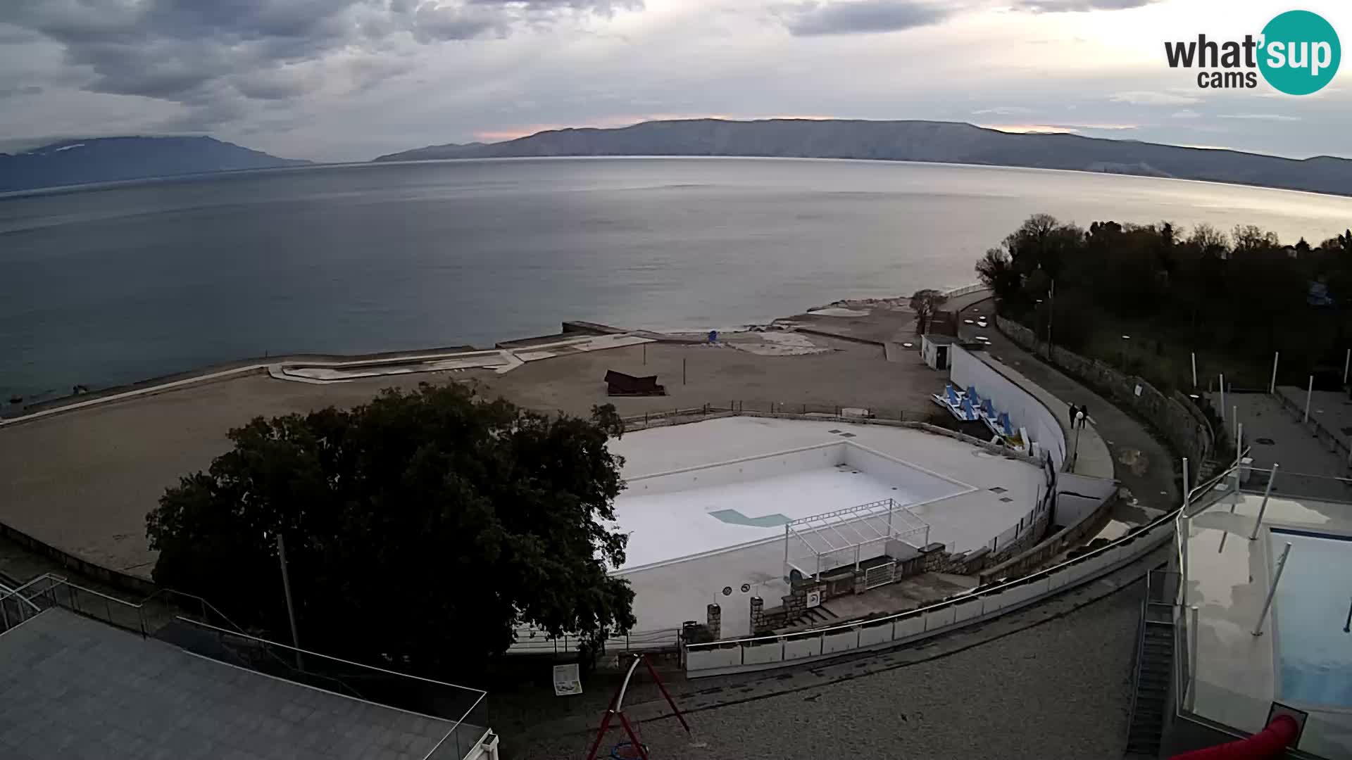 Web kamera – Novi Vinodolski – plaža