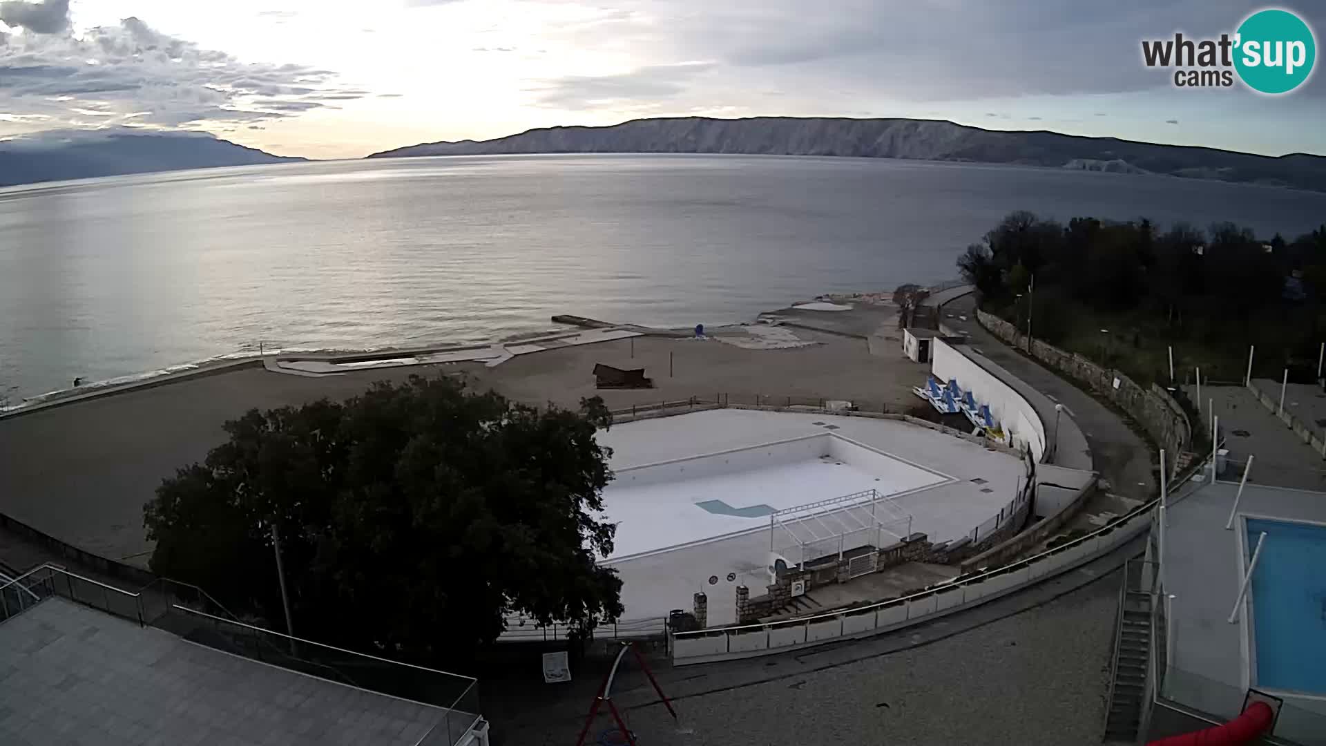 Webcam – Novi Vinodolski – plage