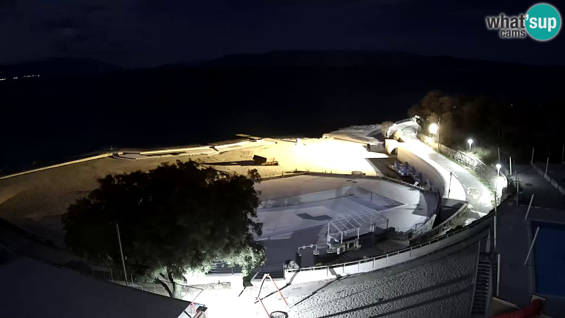 Splenta kamera – Novi Vinodolski – plaža