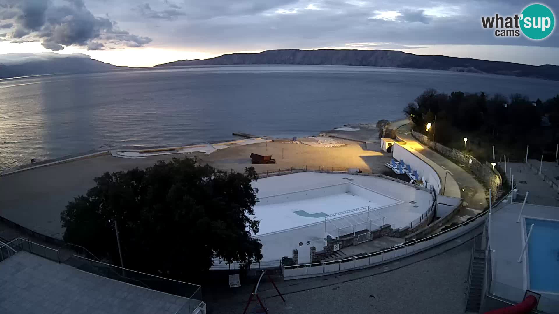 Webcam – Novi Vinodolski – spiaggia