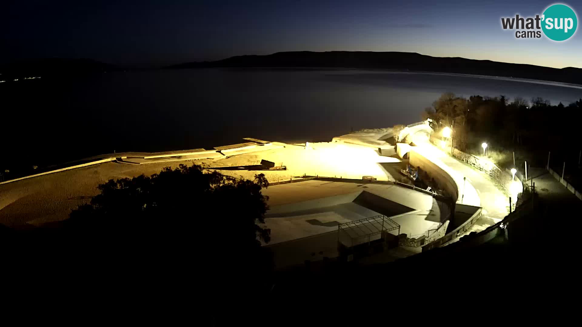 Web kamera – Novi Vinodolski – plaža