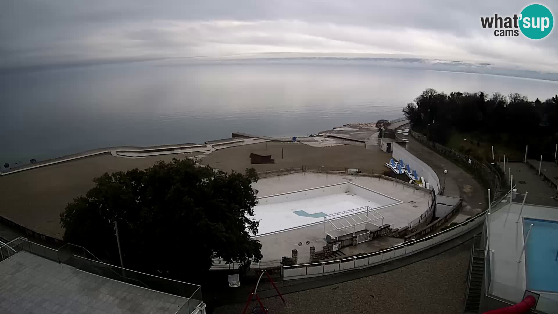 Webcam – Novi Vinodolski – plage