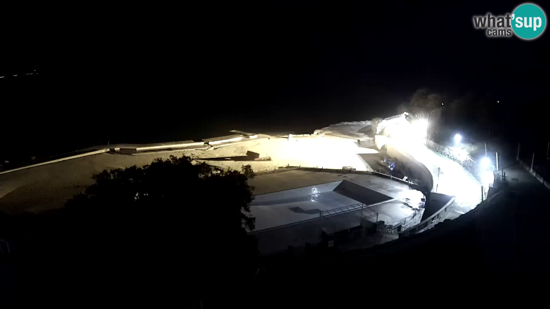 Splenta kamera – Novi Vinodolski – plaža