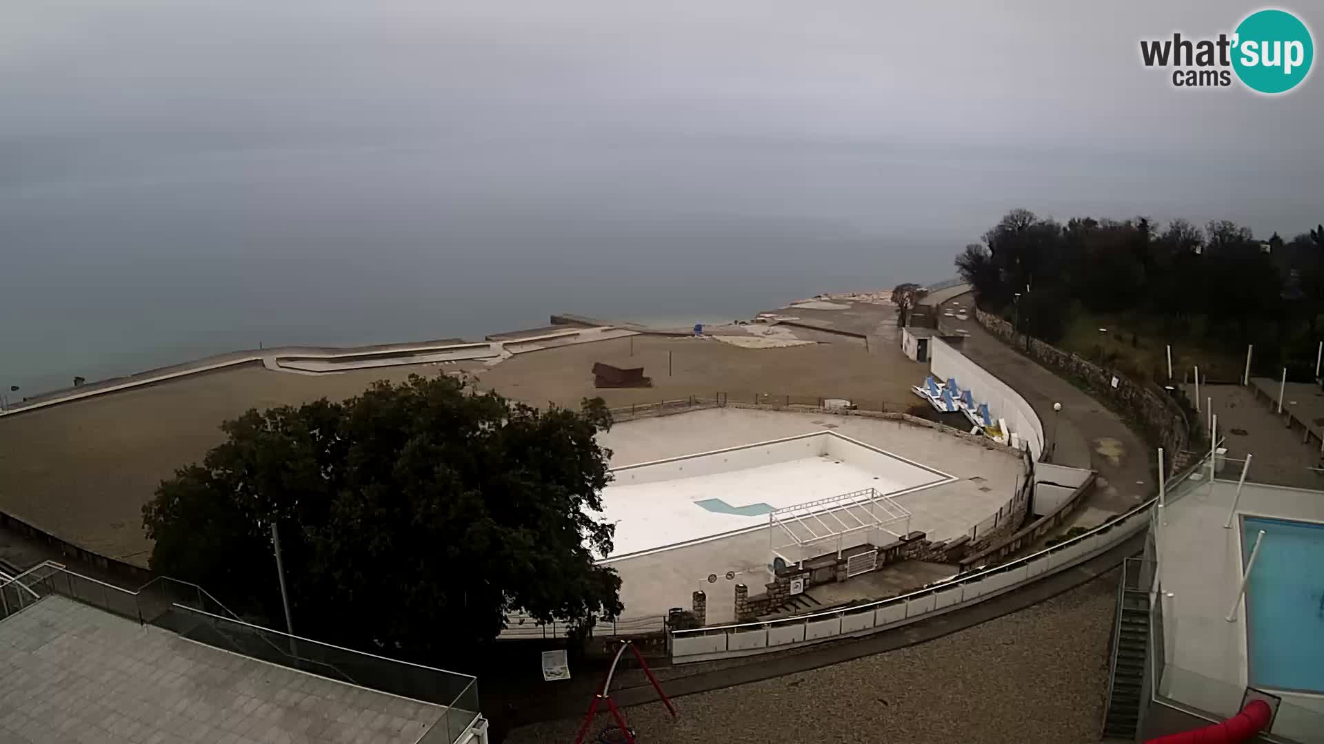 Webcam – Novi Vinodolski – strand