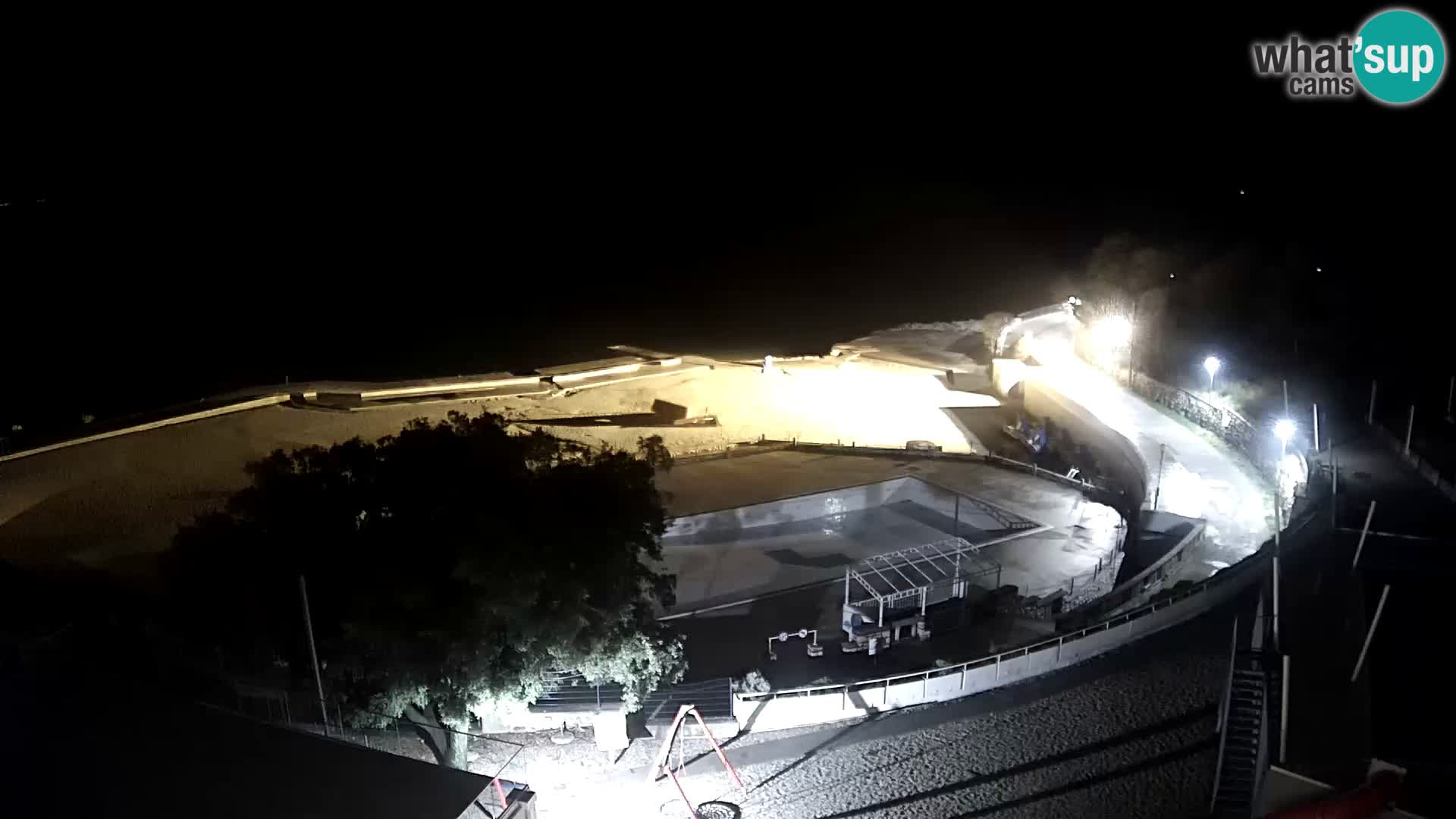 Webcam – Novi Vinodolski – strand