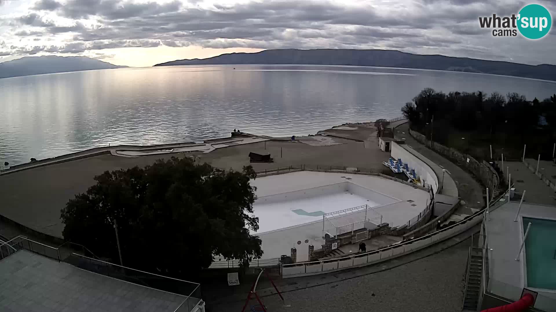 Webcam – Novi Vinodolski – strand