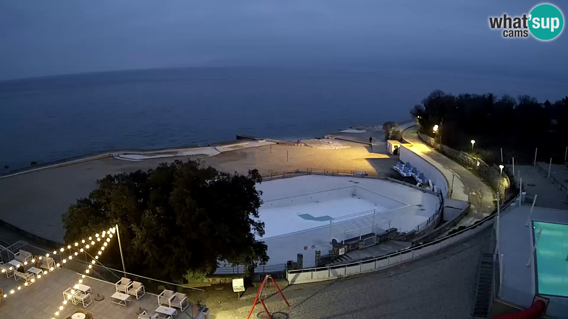 Splenta kamera – Novi Vinodolski – plaža