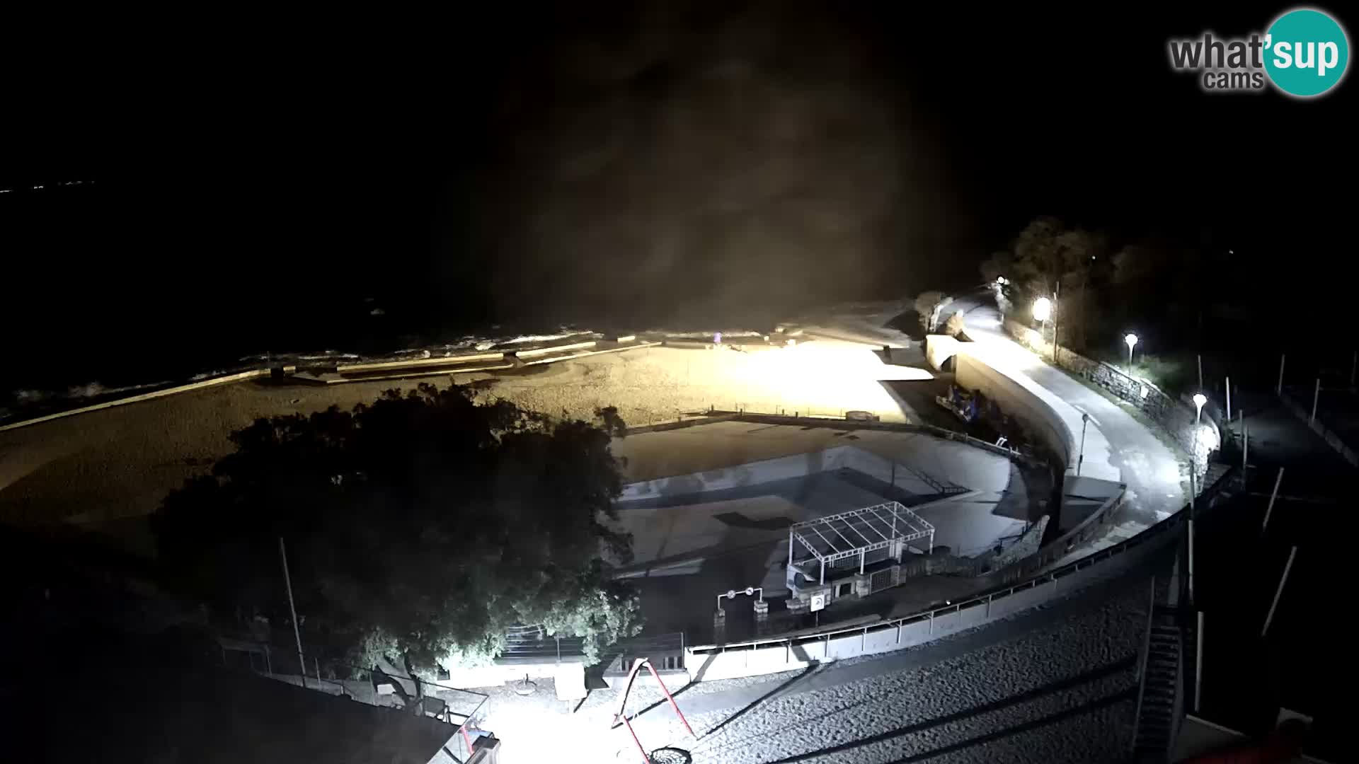 Splenta kamera – Novi Vinodolski – plaža