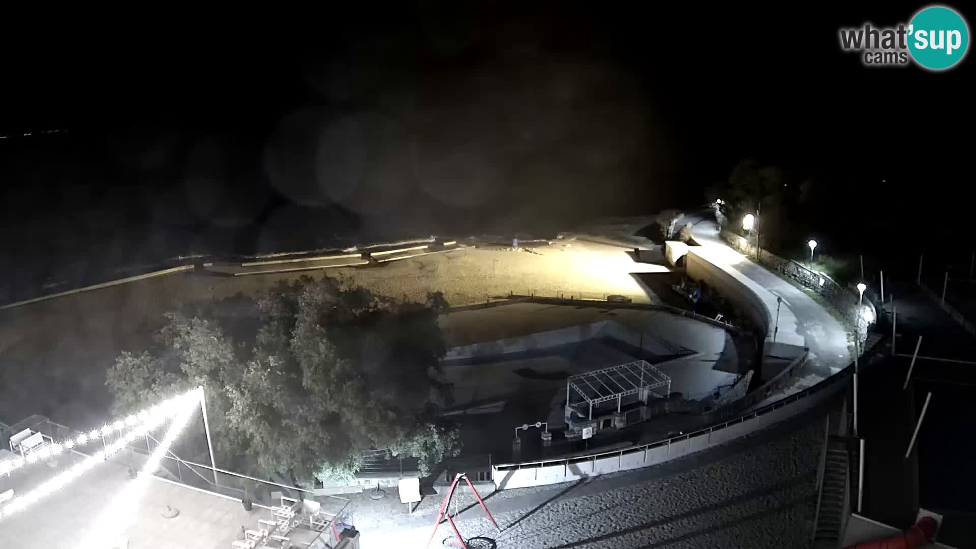 Webcam – Novi Vinodolski – strand